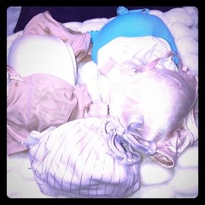 SZ 36B BRAS 7 VARIOUS BRANDS